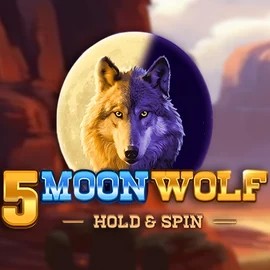 Official Slots logo: 5 Moon Wolf by Apparat Gaming at Winbeatz Casino