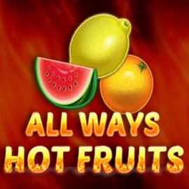 All Ways Hot Fruits slot logo by Amatic Industries at Winbeatz Casino