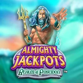 Almighty Jackpots – Realm of Poseidon game by Novomatic – logo hosted on Winbeatz Casino