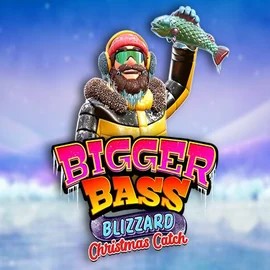 Bigger Bass Blizzard Christmas Catch online game logo by Pragmatic Play on win-beatzz.com