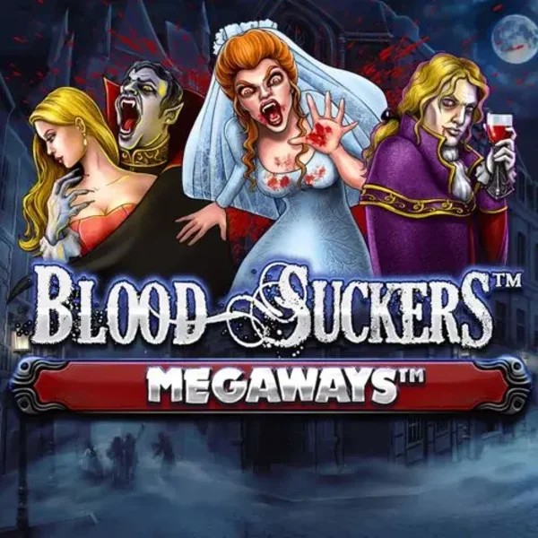 Blood Suckers Megaways logo by Red Tiger Gaming at Winbeatz Casino