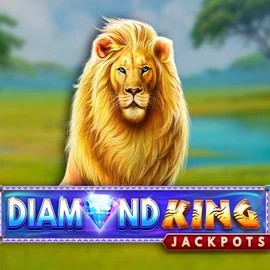 Diamond King Jackpots logo – Jackpots by SpinPlay Games at Winbeatz Casino