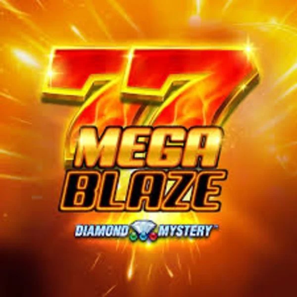 Diamond Mystery Mega Blaze slot logo by Greentube at Winbeatz Casino