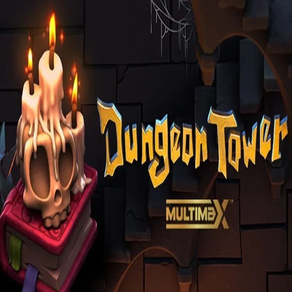 Dungeon Tower slot logo by Peter & Sons at Winbeatz Casino