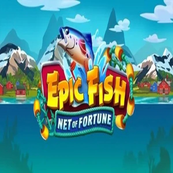 Epic Fish Net of Fortune slot logo by Quickspin at Winbeatz Casino