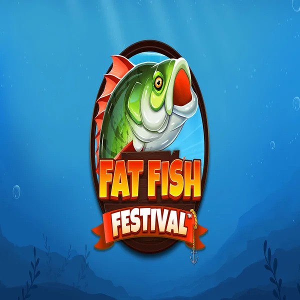 Slots logo of Fat Fish Festival from Wishbone Games at Winbeatz Casino