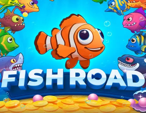 Fish Road logo by InOut Winbeatz Casino