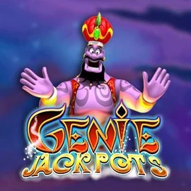 Genie Jackpots game by Blueprint Gaming – logo hosted on Winbeatz Casino