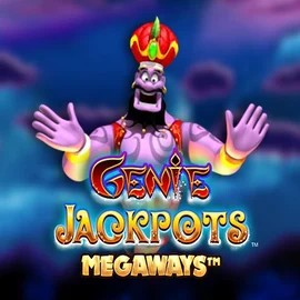 Genie Jackpots Megaways online game logo by Blueprint Gaming on win-beatzz.com