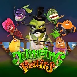Jumping Fruits casino game by Wazdan – featured logo at Winbeatz Casino