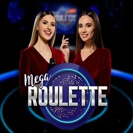 Official Live Casino logo: Mega Roulette by Pragmatic Play at Winbeatz Casino