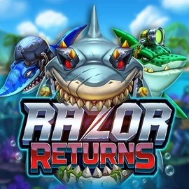 Razor Returns online game logo by Push Gaming on win-beatzz.com