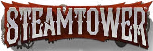 Steam Tower Slot online game logo by NetEnt on win-beatzz.com
