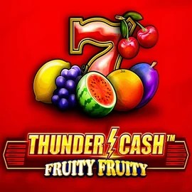 Thunder Cash Fruity Fruity by Novomatic, showcased at win-beatzz.com – game logo