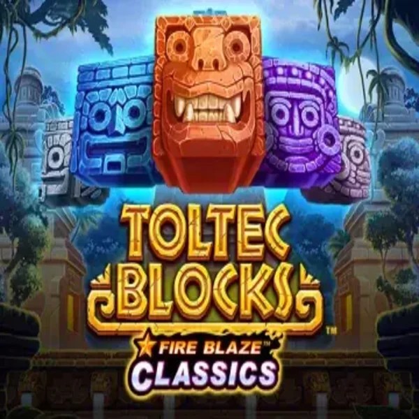 Enjoy Fire Blaze: Toltec Blocks by Rarestone Gaming – logo hosted on win-beatzz.com